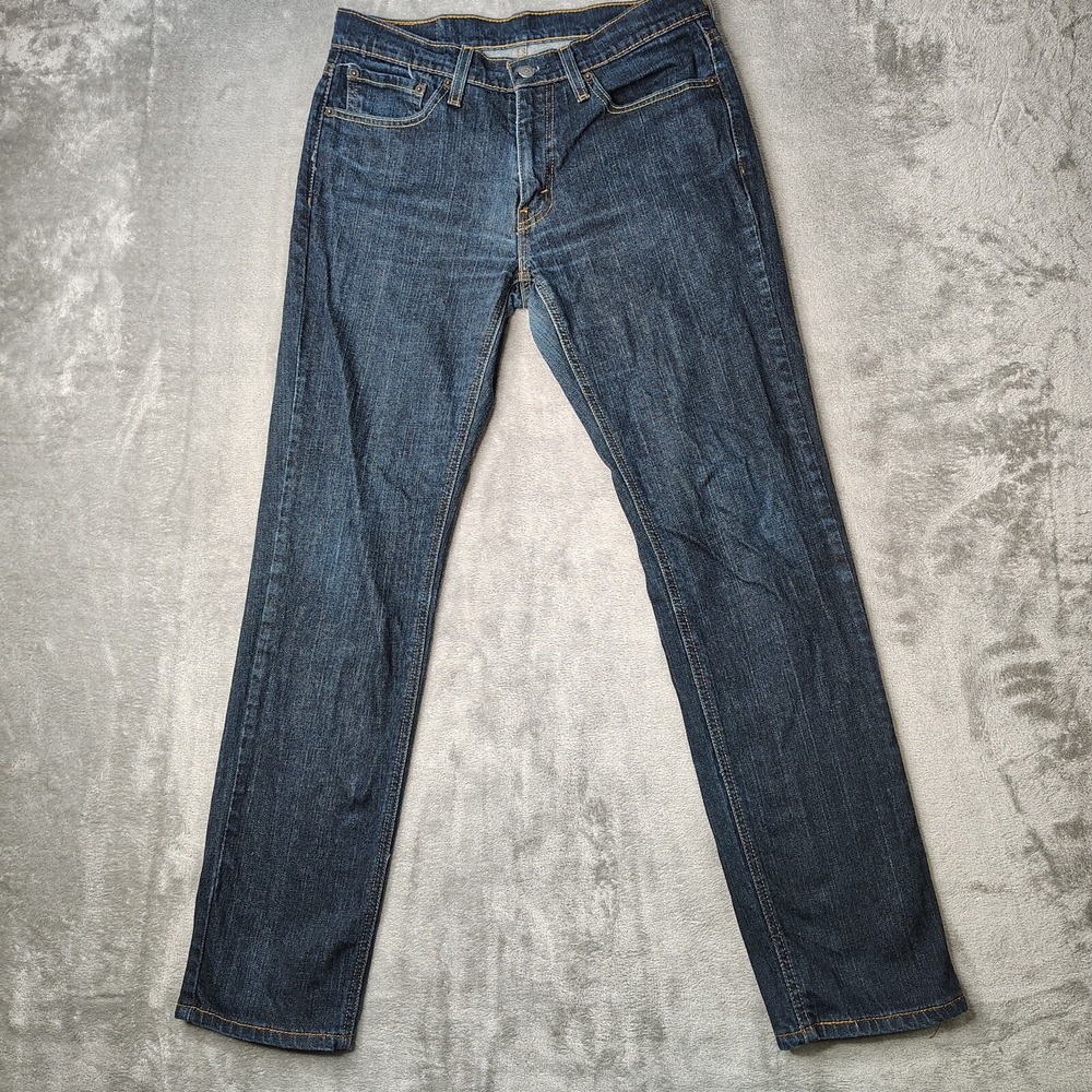 Levis Jeans Men 31x32 Fit 30x31 Blue 541 Athletic Tapered Mid Rise Stretch Denim